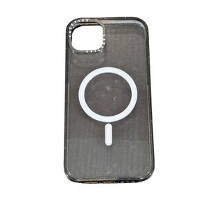 Mm1U CASETiFY Impact Case w/ Magsafe for iPhone 15 Plus 6.7" Clear/Black